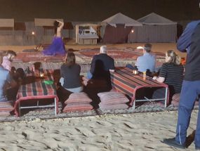Celebrating Dubai with Dinner in the Desert